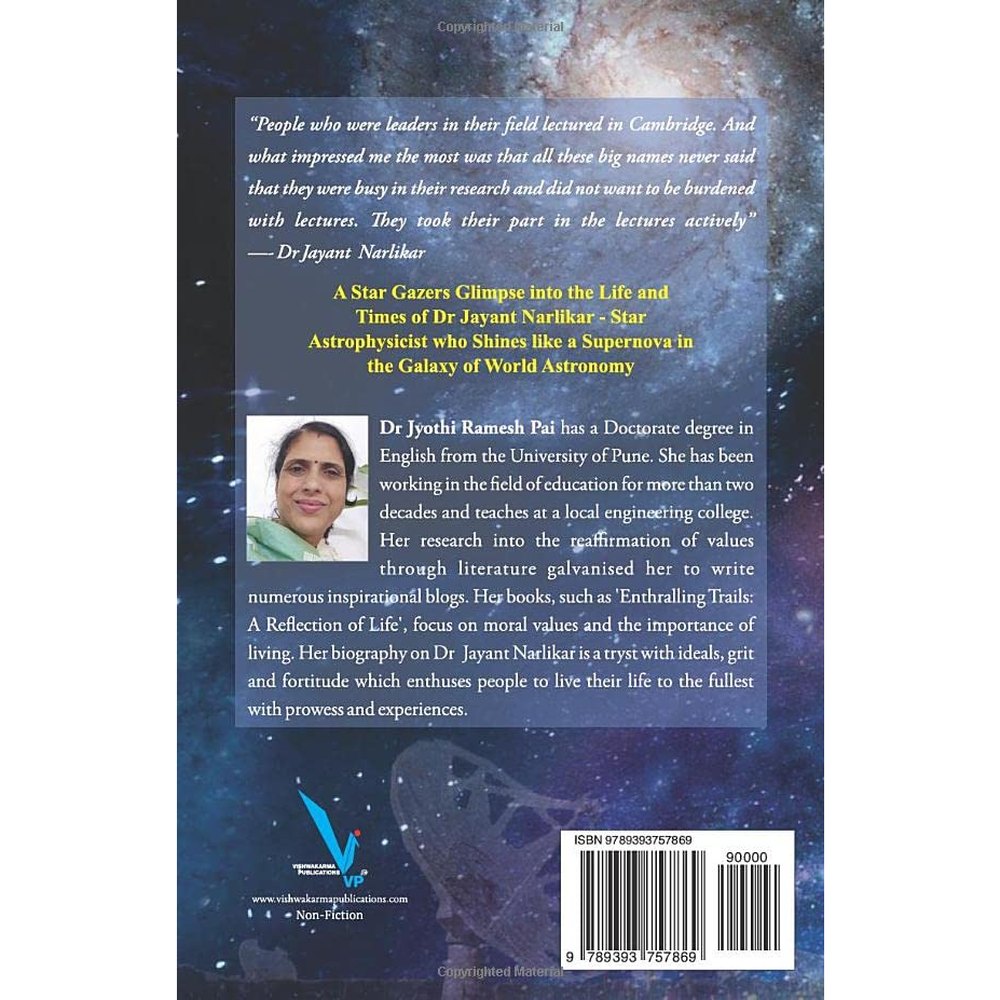 A Journey Beyond Stars Life And Times of Dr Jayant Naralikar By  Jyothi Pai