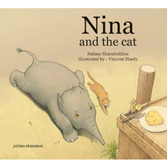 Nina and the cat by Kanchan Shine